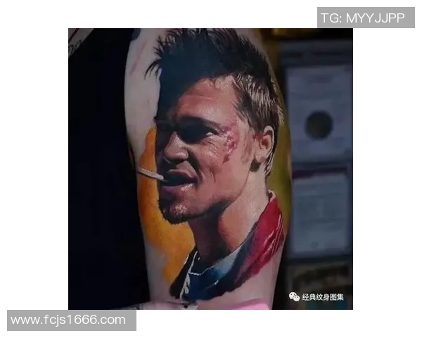 足球明星男生的人像纹身艺术展示与风格解析